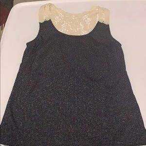 Crochet back tank